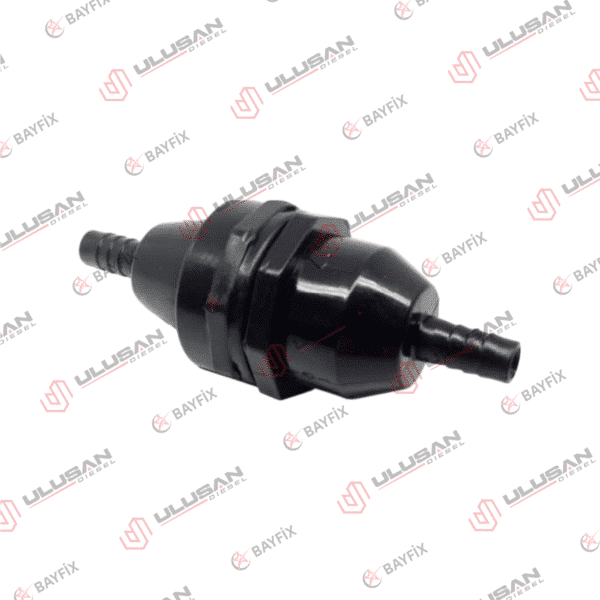 8 MM Çek Valf (Plastik - Filtreli)