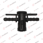 Пластиковый обратный фитинг пьезо-форсунки Bosch (T-образный)