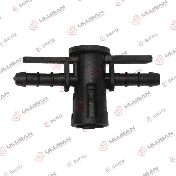 Пластиковый обратный фитинг пьезо-форсунки Bosch (T-образный)