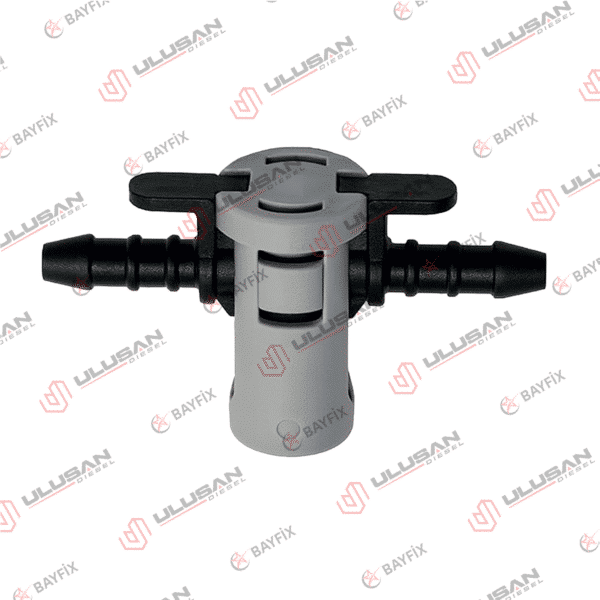 Пластиковый обратный фитинг пьезо-форсунки Delphi (T-образный)