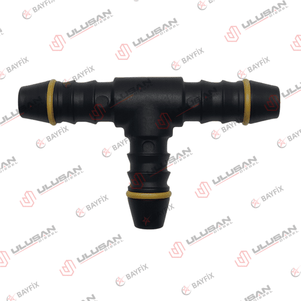 Шланговый тройник-коннектор 10×10×10 мм (мужской тип)