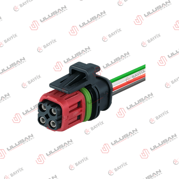 Volvo Injector Socket 4-Pin